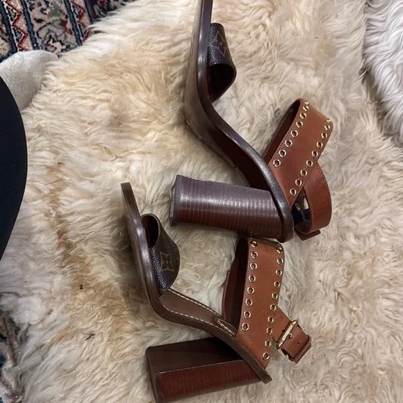 Louis Vuitton Passenger Sandals Sz 37/6.5 - Picture 5 of 13